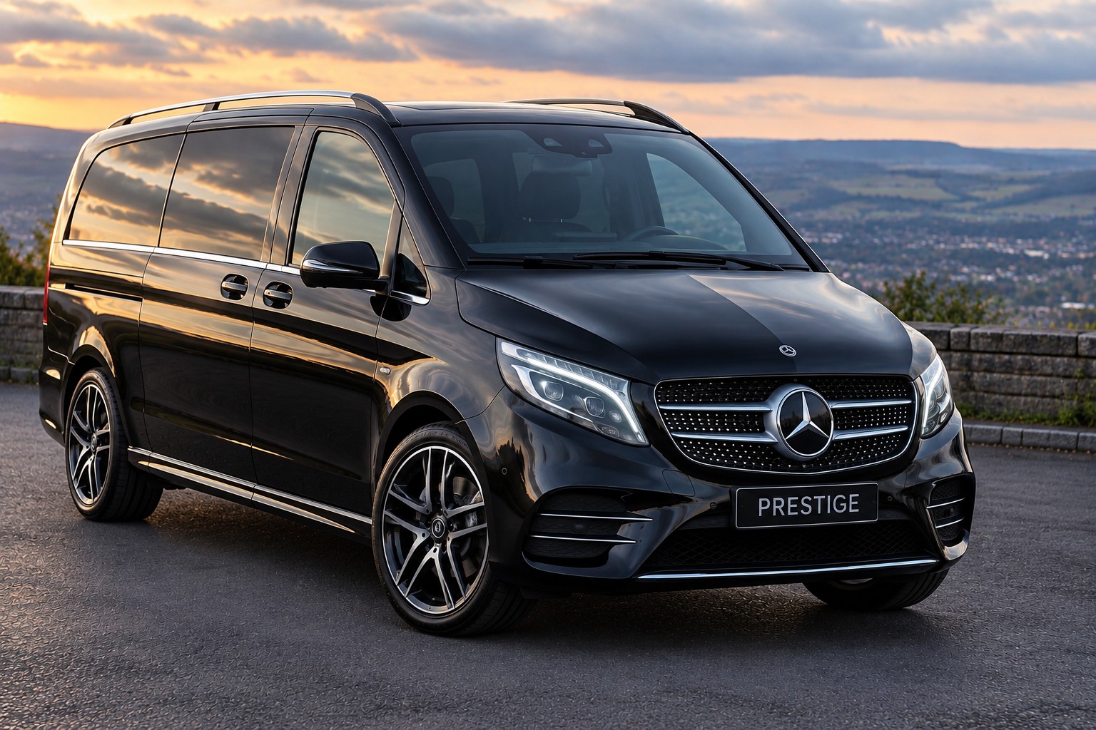Mercedes V-Class minibus